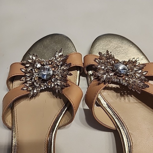 Zara Size 36 Sandals With Jewels - Picture 2 of 6